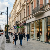 Lokal z najemcą sieciowym w Łodzi przy ulicy Piotrkowskiej