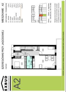 Mieszkanie na sprzedaż, 73,24 m2, Oława