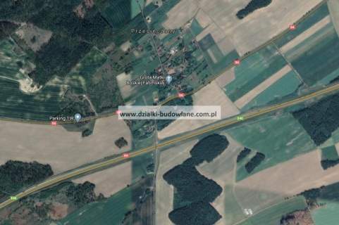 Działka usługowa w Przesieczanach przy starej A4 