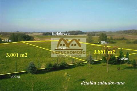 Działka rolna na sprzedaż, 3881 m2, Kołobrzeg