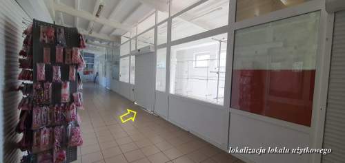 lokal użytkowy pow. 25 m2 w hali targowej