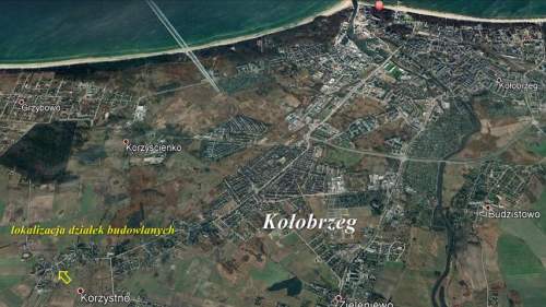 ładne działki budowlane tuż pod Kołobrzegiem