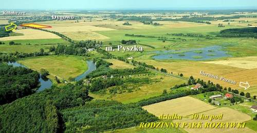działka rekreacyjna łąka 10 km od Kołobrzegu ...