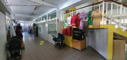 lokal użytkowy pow. 20,4 m2 w hali targowej