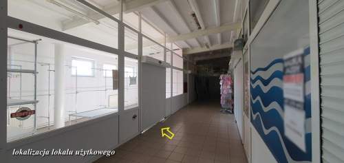 lokal użytkowy pow. 25 m2 w hali targowej