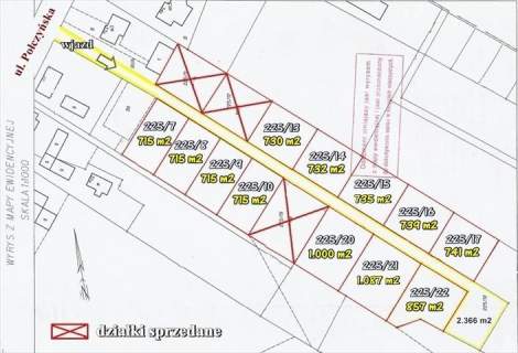 kompleks ładnie położonych działek przy Koszalinie