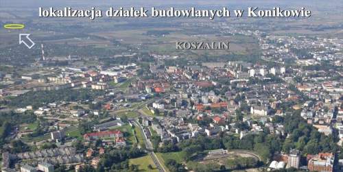 kompleks ładnie położonych działek przy Koszalinie