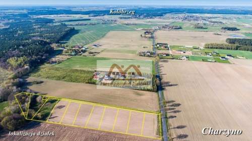 kompleks 11 działek budowlanych pod lasem 