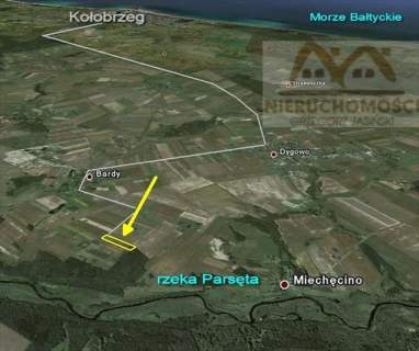 Działka na sprzedaż, 25000 m2, Miechęcino