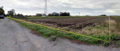 działka pow. 1,25 ha tylko ok 2 km od Kołobrzegu