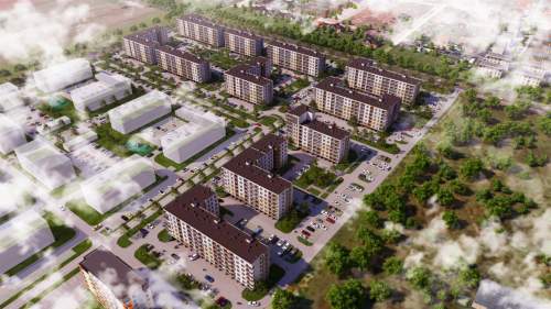 Nowe Miasto A4 2 pokojowe 43,90 m2 ul. Dywizjonu 303