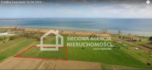 Urokliwa działka zwidokiem na zatokę Pucką