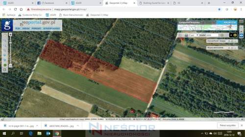 Działka 2,100 ha Dobrzanów