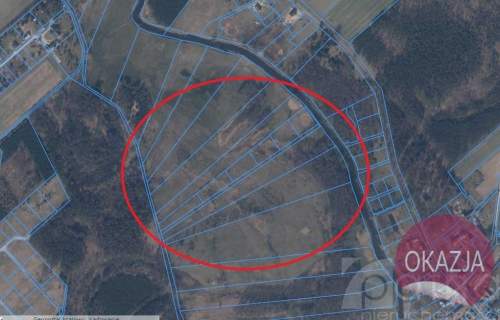 Działki inwestycyjne nad rzeką Iną 3010 m2