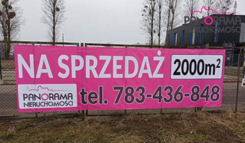Działka inwestycyjna 2000 m2, super lokalizacja