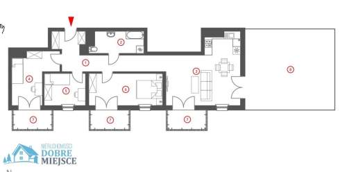 Mieszkanie 4-pokojowe 85,39 m2 na Bartodziejach