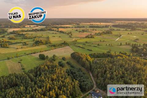 Dwie działki nad rzeką w cenie jednej Kaszuby