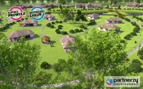 Działka z projektem Osady SPA