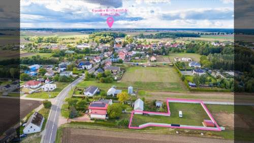 Działka 1500 m2, ogrodzona miejscowość Gralewo