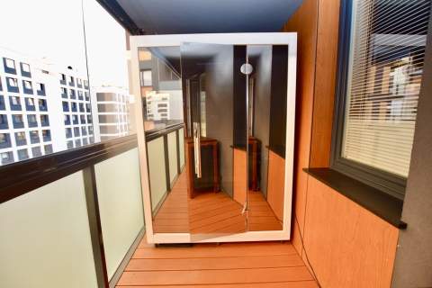 4 pokojowy apartament na Woli 70m2 tarasy sauna