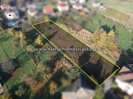 Duża działka budowlana 16 arów Krzyżkowice