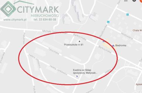 Działka budowlana na sprzedaż, 570 m2, Warszawa