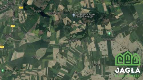 Samsieczynek gm.Mrocza 800m2 warunki zabudowy woda