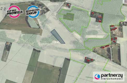 Na sprzedaż przestrzenna działka 3103 m2 