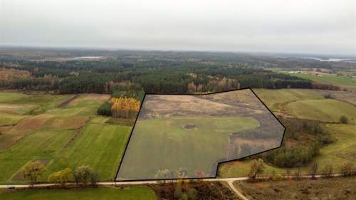 Działka siedliskowa granicząca z lasem państwowym