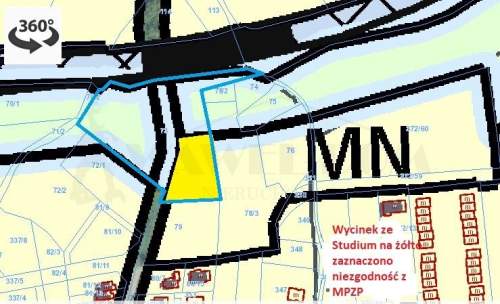 Działka 75 ar Kraków ul. Leona Petrażyckiego