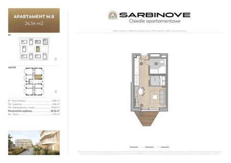 Mieszkanie - Sarbinowo Sarbinove Osiedle Apartemtn
