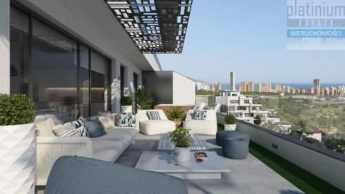 Penthouse z widokiem na Morze Śródziemne