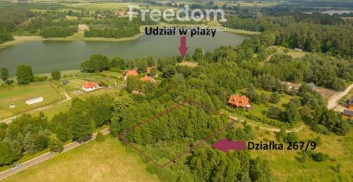 Atrakcyjna działka z dostępem do prywatnej plaży