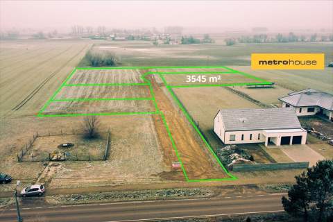 Działka rolna na sprzedaż, 3545 m2, Łysomice