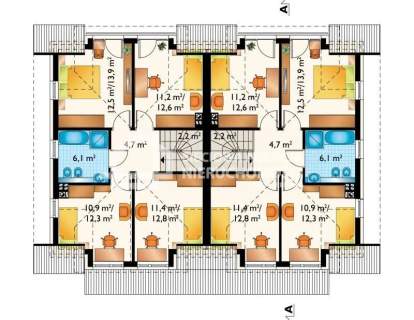 Atrakcyjny bliźniak 125 m2, garaż,5pokoi ,Przyjaźń