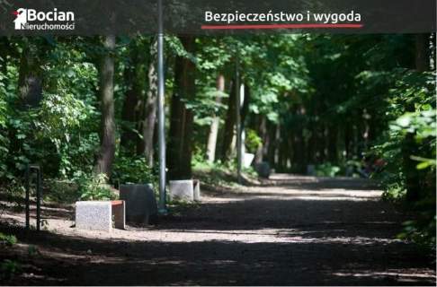 Uzbrojona działka pod lasem- Gdańsk Ujeścisko 