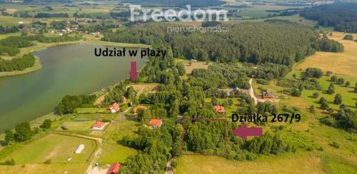 Atrakcyjna działka z dostępem do prywatnej plaży