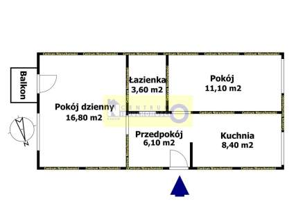 Borki, M3 46 m2, ul.Maratońska