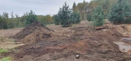 Działka budowlana warunkami zabudowy 25km od morza