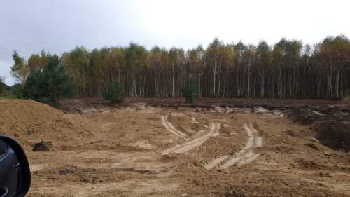 Działka budowlana warunkami zabudowy 25km od morza
