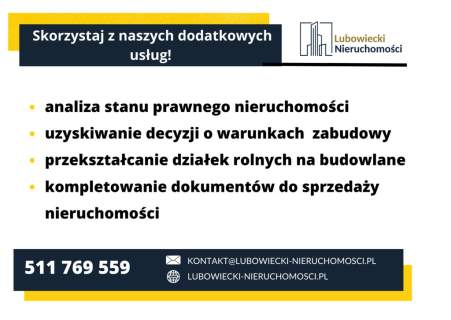 Działka z potencjałem inwestycyjnym w Gromie