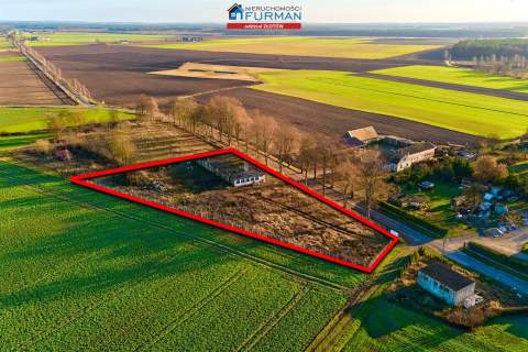 DZIAŁKA Z BUDYNKIEM, NA WYNAJEM, SOKOLNA, TARNÓWKA