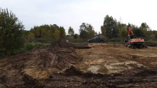 Działka budowlana warunkami zabudowy 25km od morza
