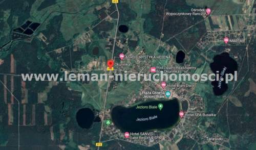 Działka budowlana na sprzedaż, 1104 m2, Okuninka