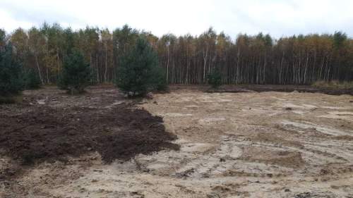 Działka budowlana warunkami zabudowy 25km od morza