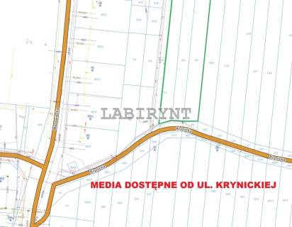 Parkitka, ul. Krynicka, działka budowlana 5000m2