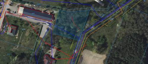 Kuczek, Działka z domkiem 3011 m2 wśród zieleni