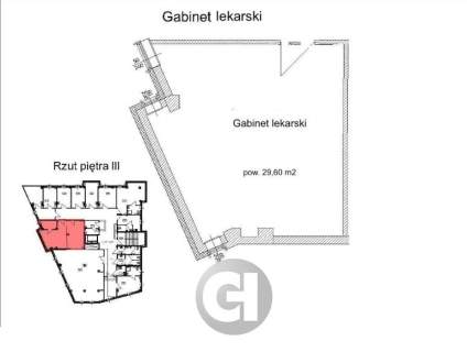 Lokal w atrakcyjnym centrum lekarskim -os. Górczyn