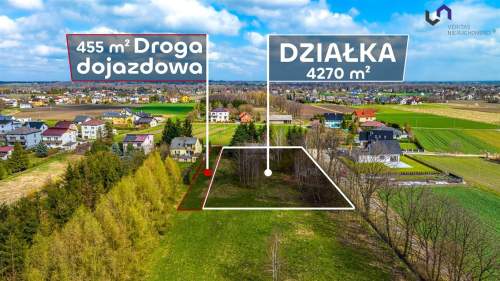 DZIAŁKA NA SPRZEDAŻ. BUDOWLANA. WSZYTSKIE MEDIA 