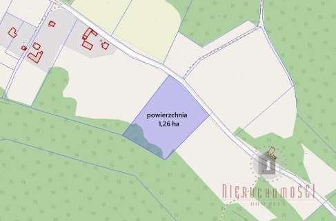 Działka na terenie otoczonym lasem - Nowe Kurowo